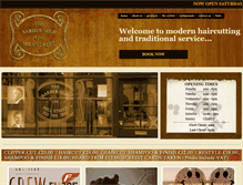 Tablet Screenshot of barbersonmillstreet.com